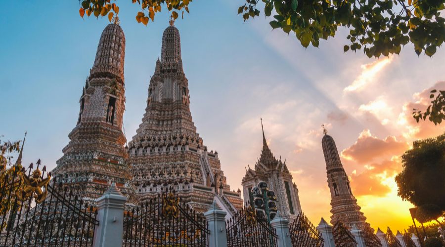 Tempio di Wat Arun è il più alto di Bangkok